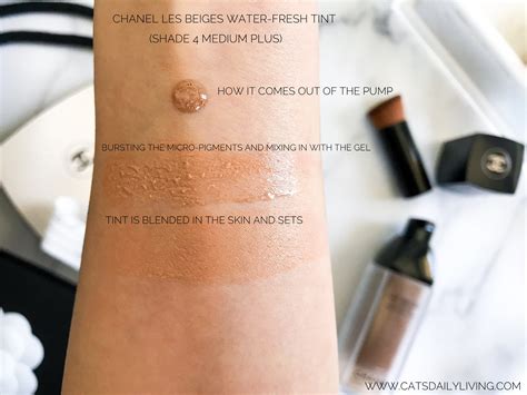 chanel water fresh tint shade finder